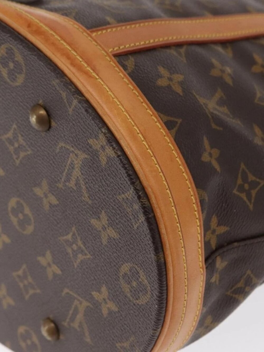 LOUIS VUITTON Monogram Bucket GM Shoulder Bag M42236 LV Auth 162785 - Picture 4 of 16